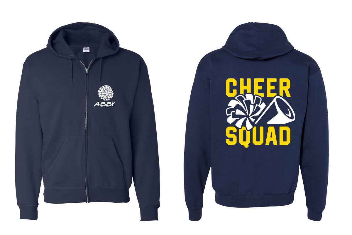 Vikings Cheer design 6 Zip up Sweatshirt