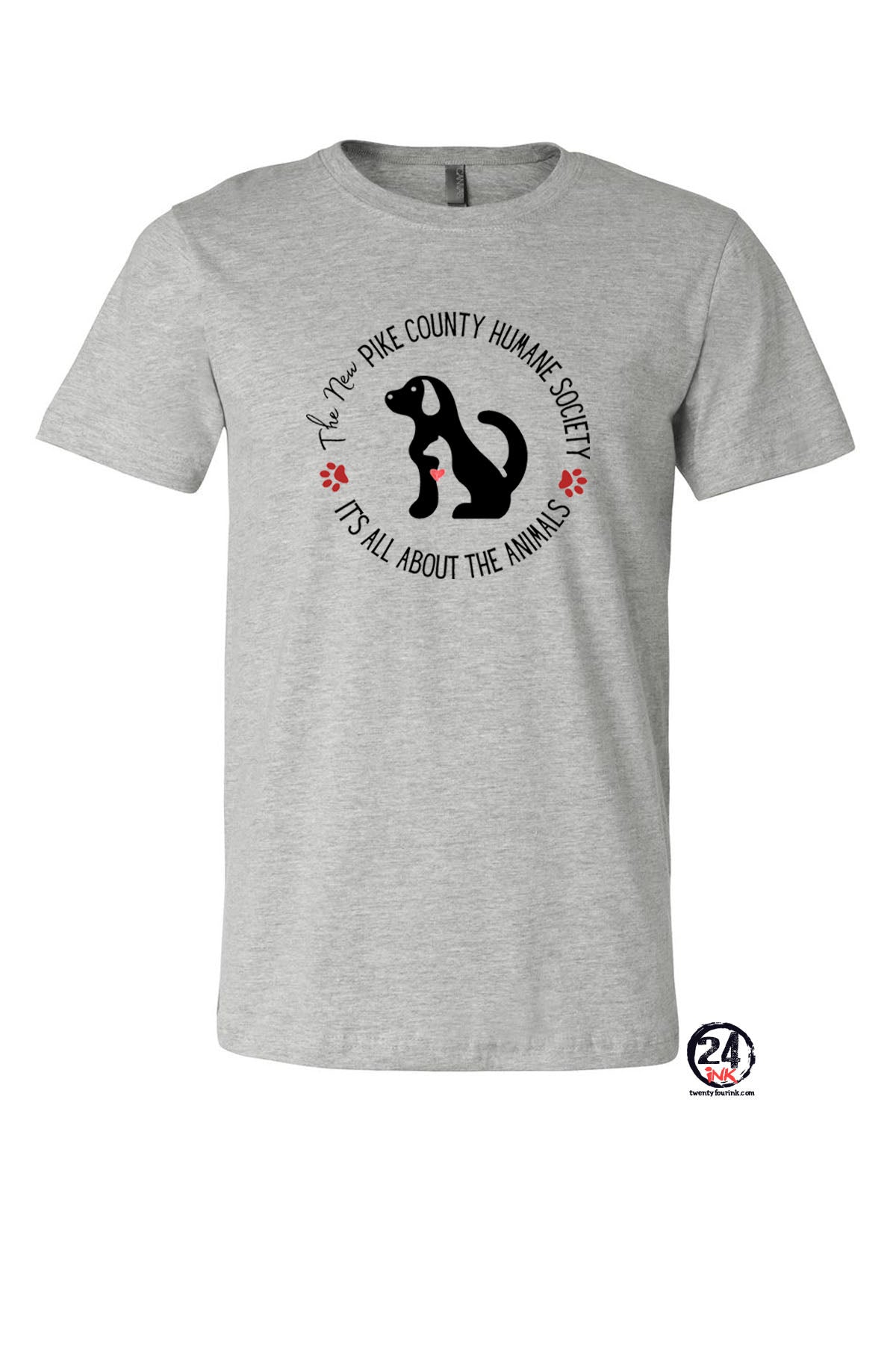 Pike County Humane Society Logo t-Shirt