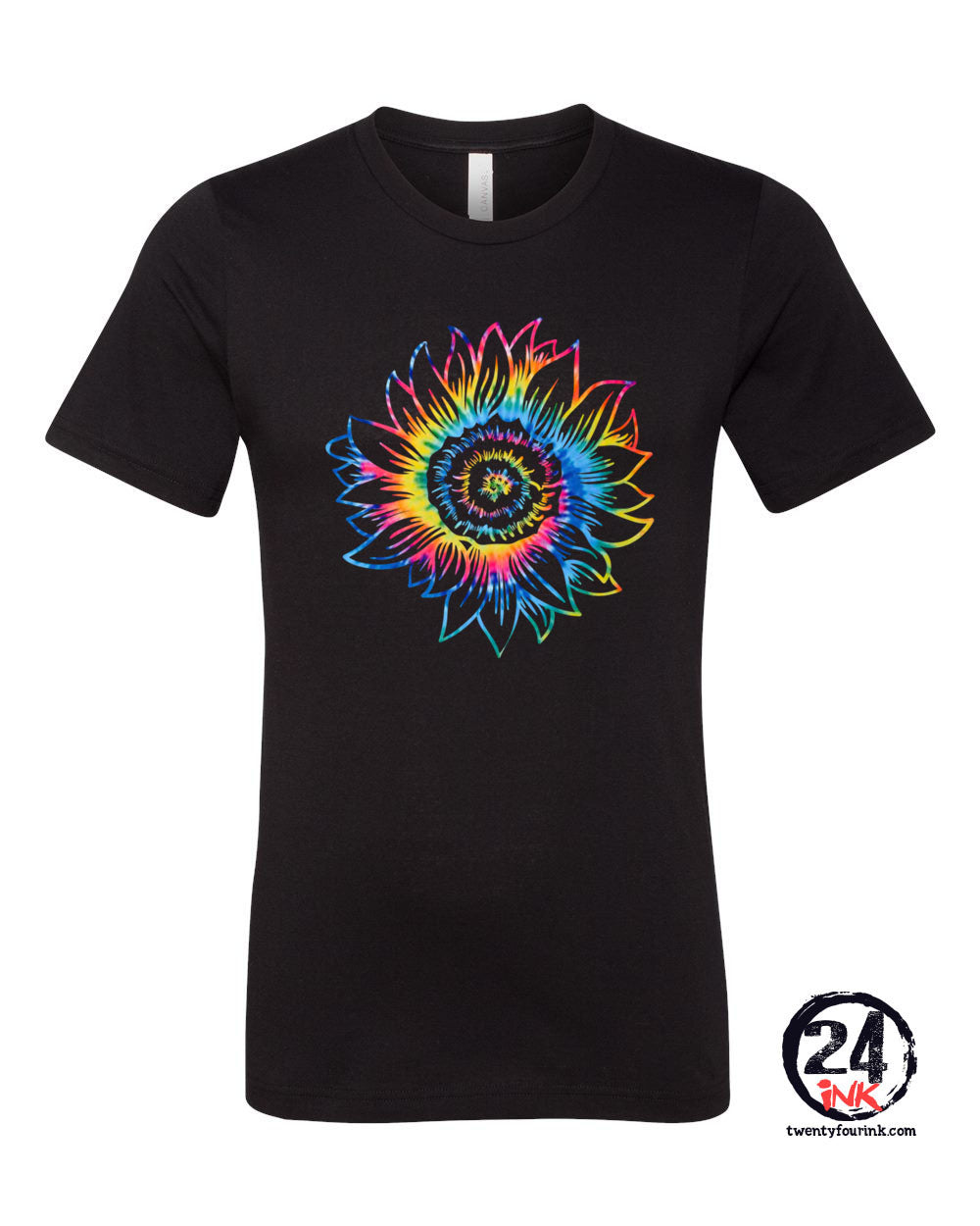 Tie Dye Flower T-Shirt
