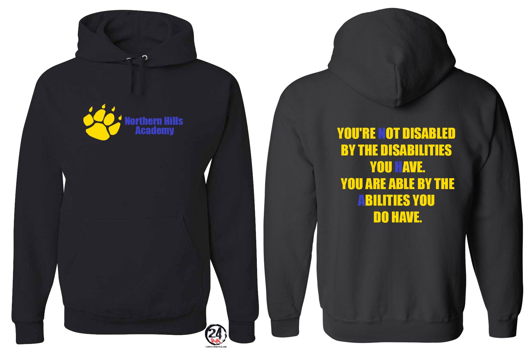 NHA Quote Hooded Sweatshirt