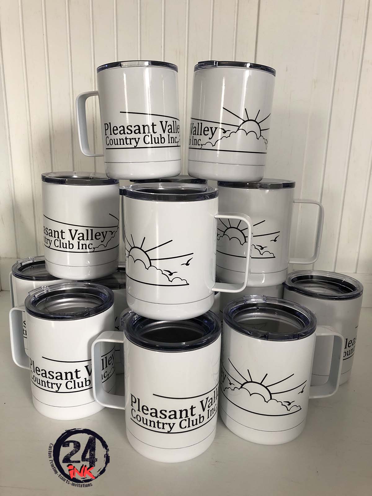 Business (your logo) Travel Mug
