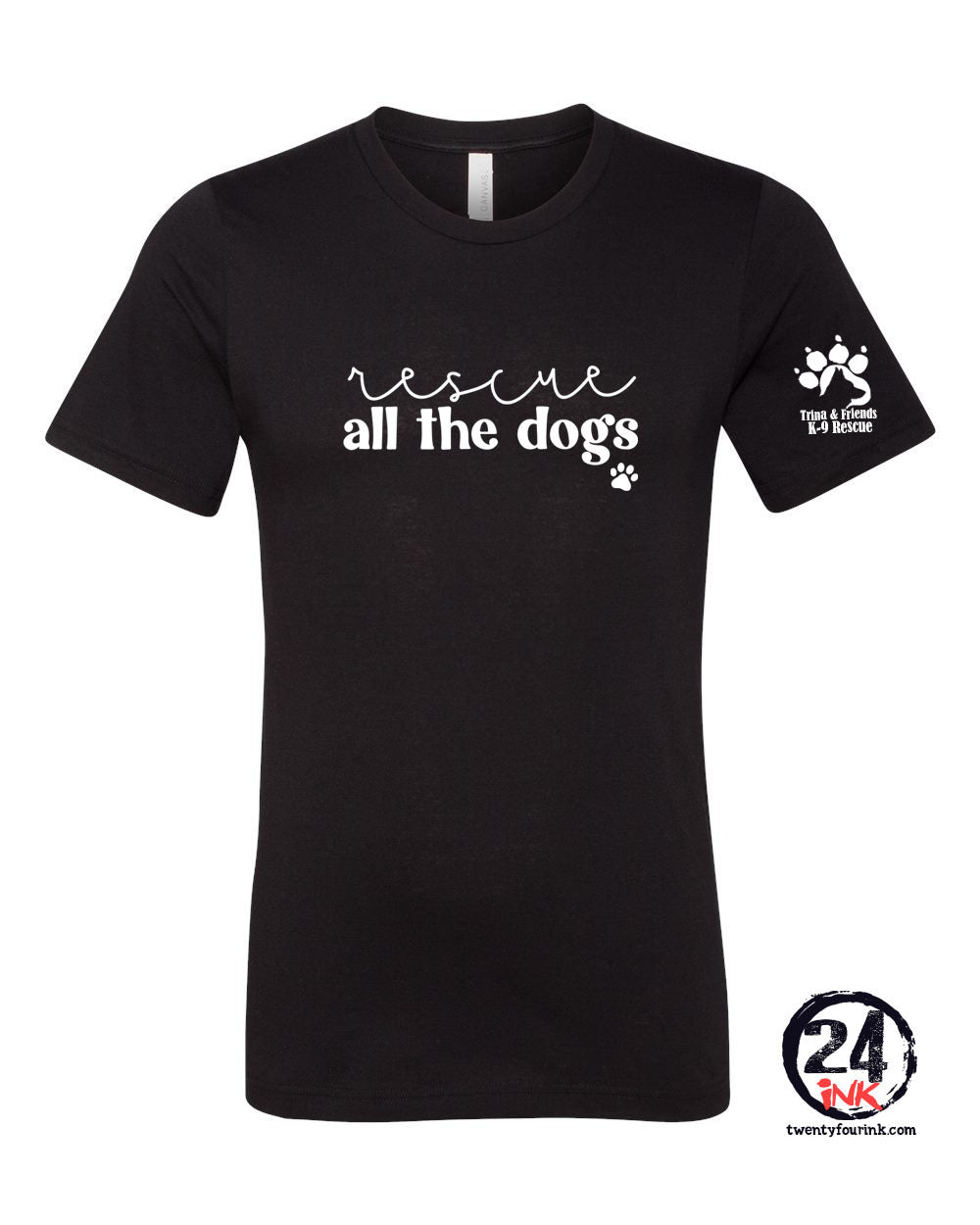 Rescue all the dogs t-Shirt
