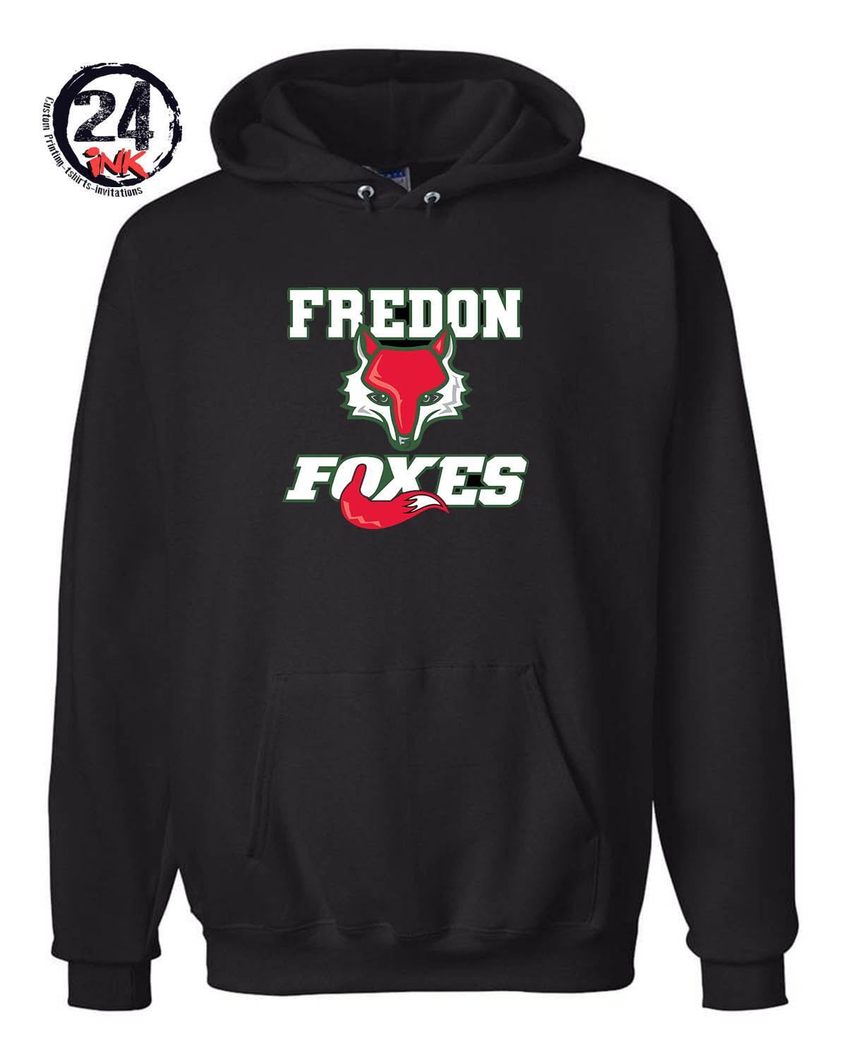 Fredon Foxes Design 10 Hooded Sweatshirt