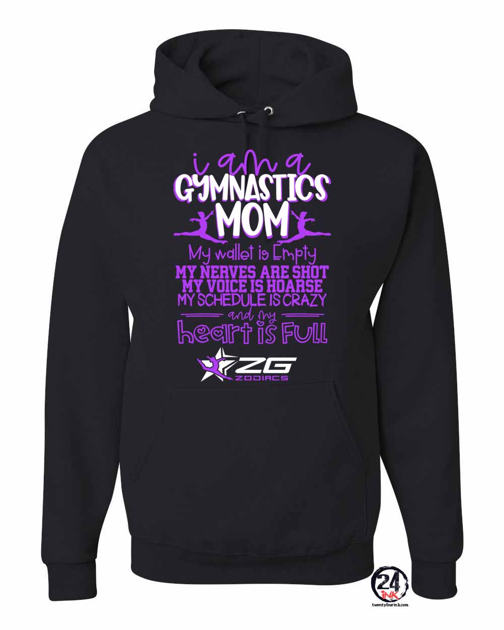 Zodiac Mom Hooded Sweatshirt