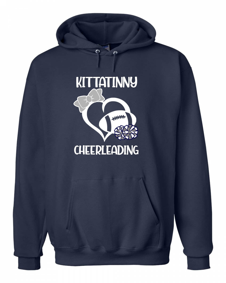 Football Bow Hooded Sweatshirt