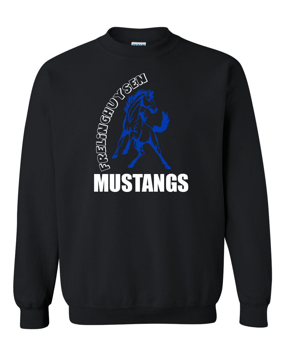 Mustangs design 4 non hooded sweatshirt