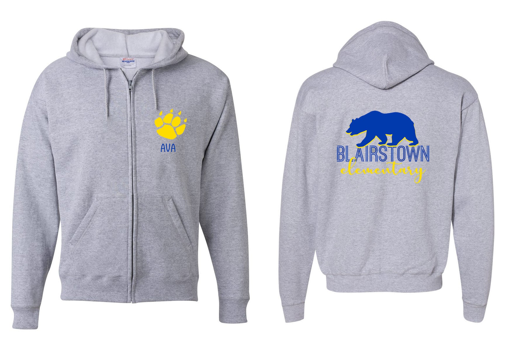 Bears design 6 Zip up Sweatshirt