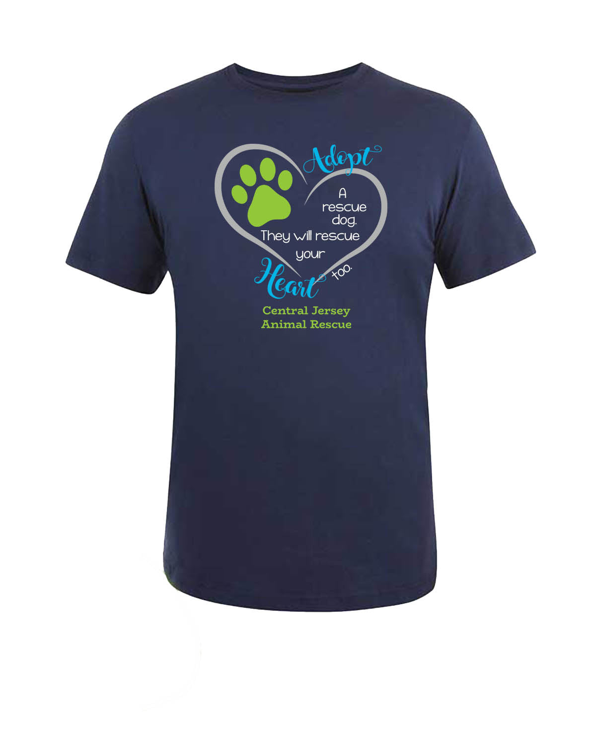 Adopt a rescue t-shirt