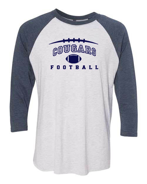 Cougars Football raglan shirt