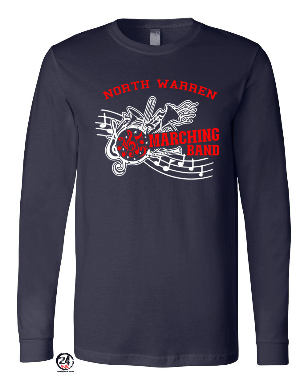 North Warren Band Design 1 Long Sleeve Shirt