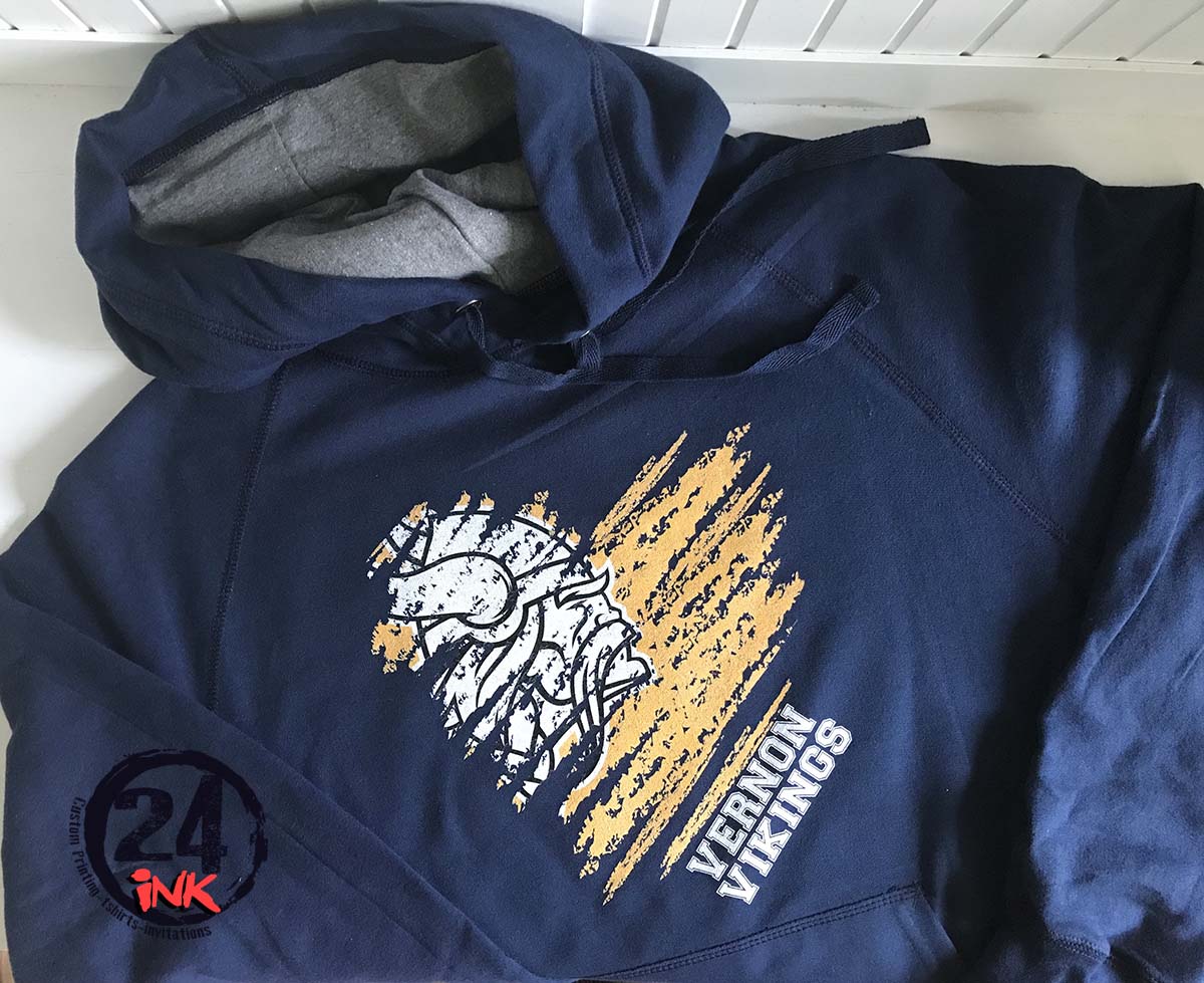 Vernon Vikings Spirit Sweatshirt, Lacrosse