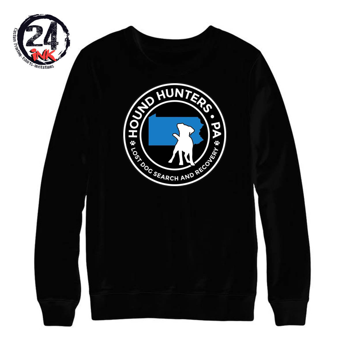 Hound Hunters non hooded sweatshirt