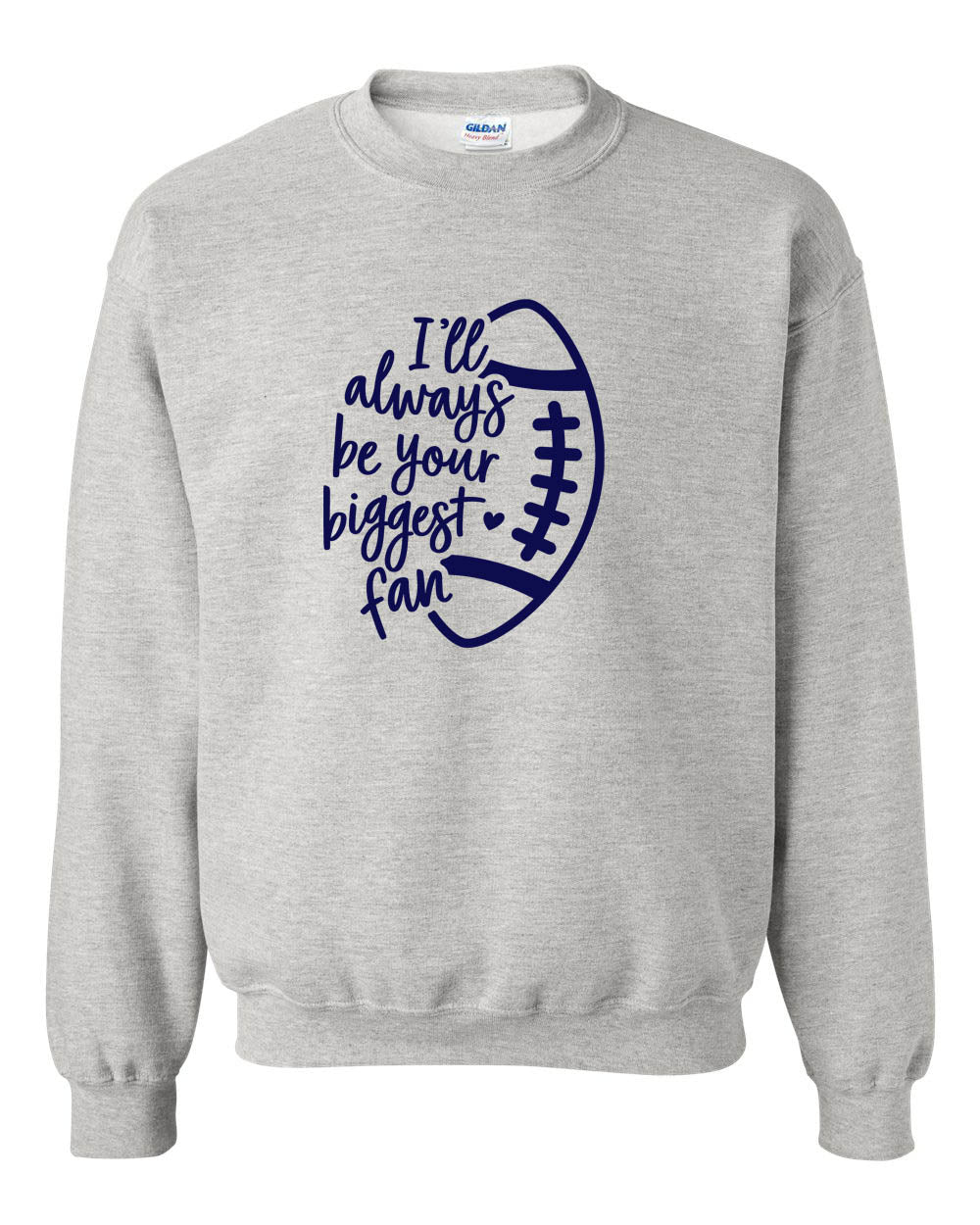 NW Football Design 9 non hooded sweatshirt