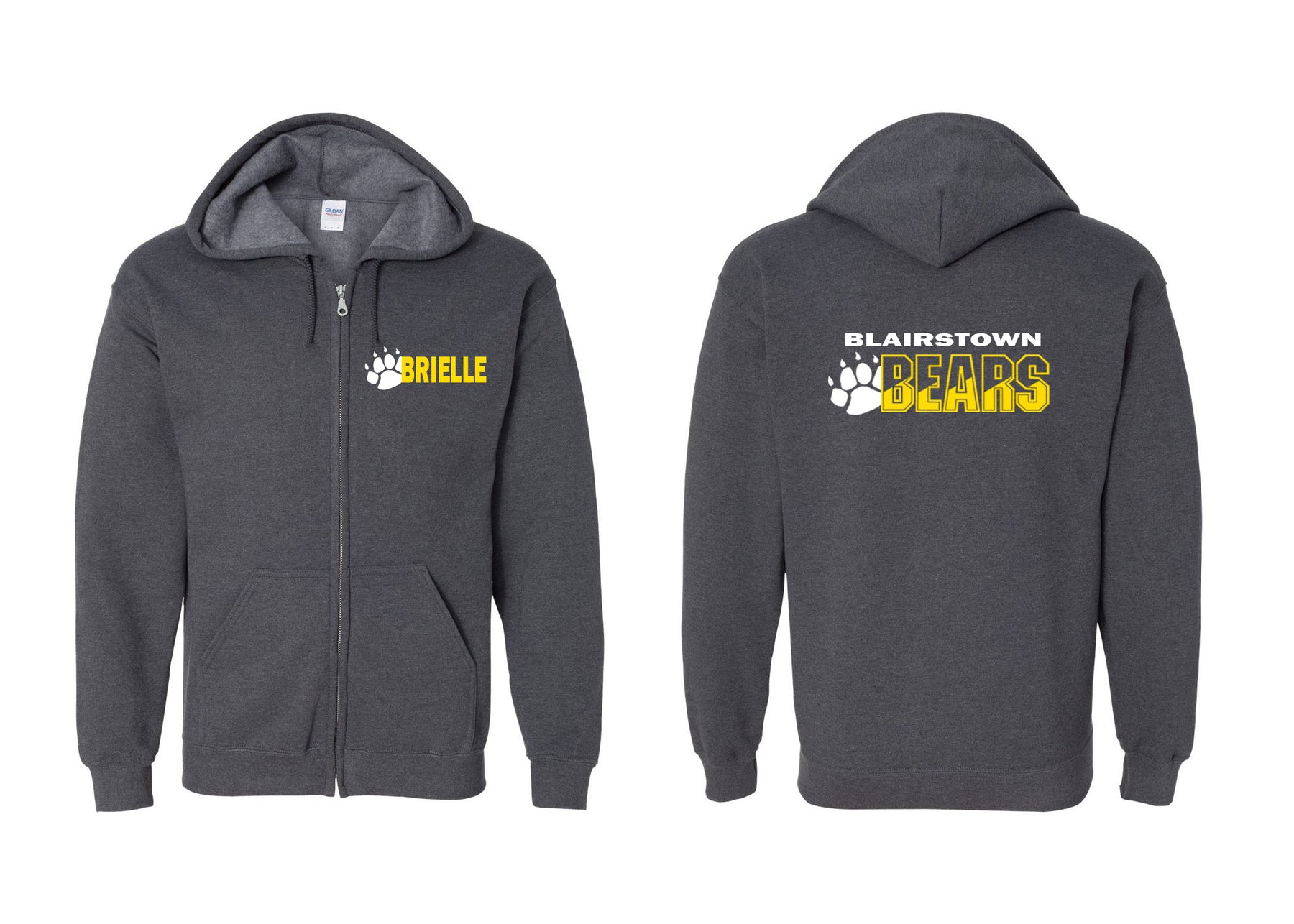 Bears design 1 Zip up Sweatshirt
