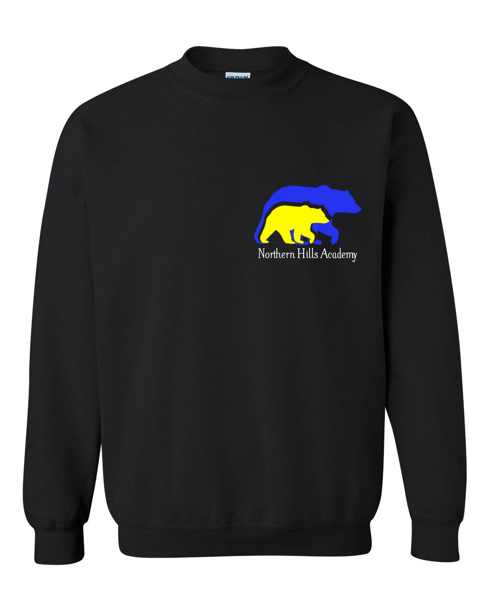 Bear Logo non hooded sweatshirt