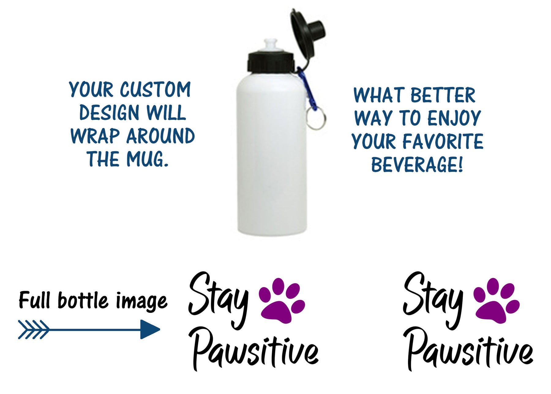 Stay Pawsitive Mug