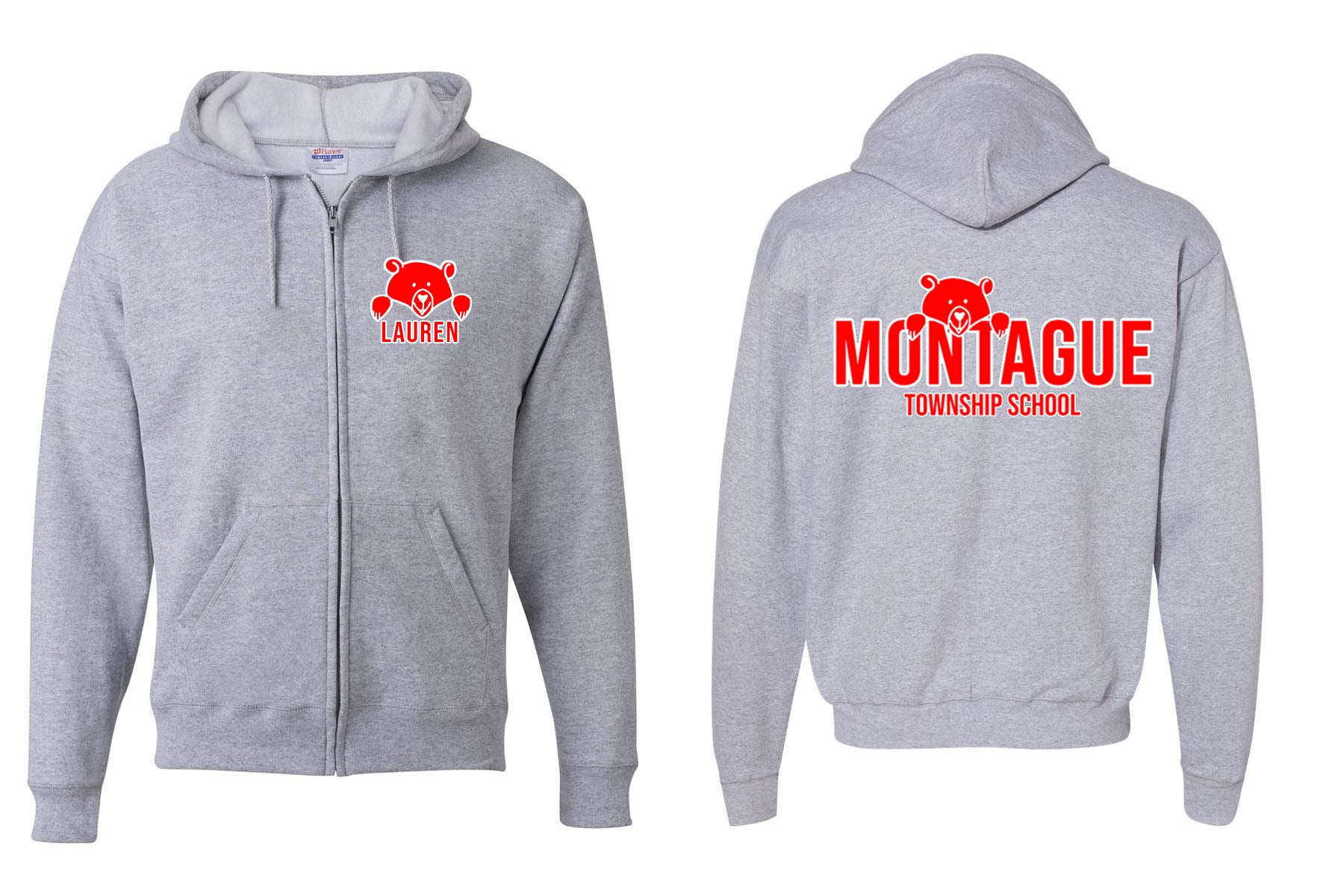 Montague design 5 Zip up Sweatshirt