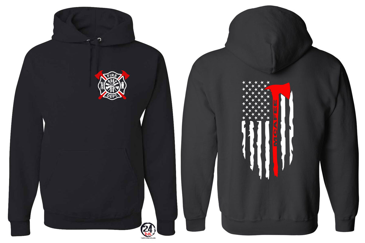 Fire flag Hooded Sweatshirt