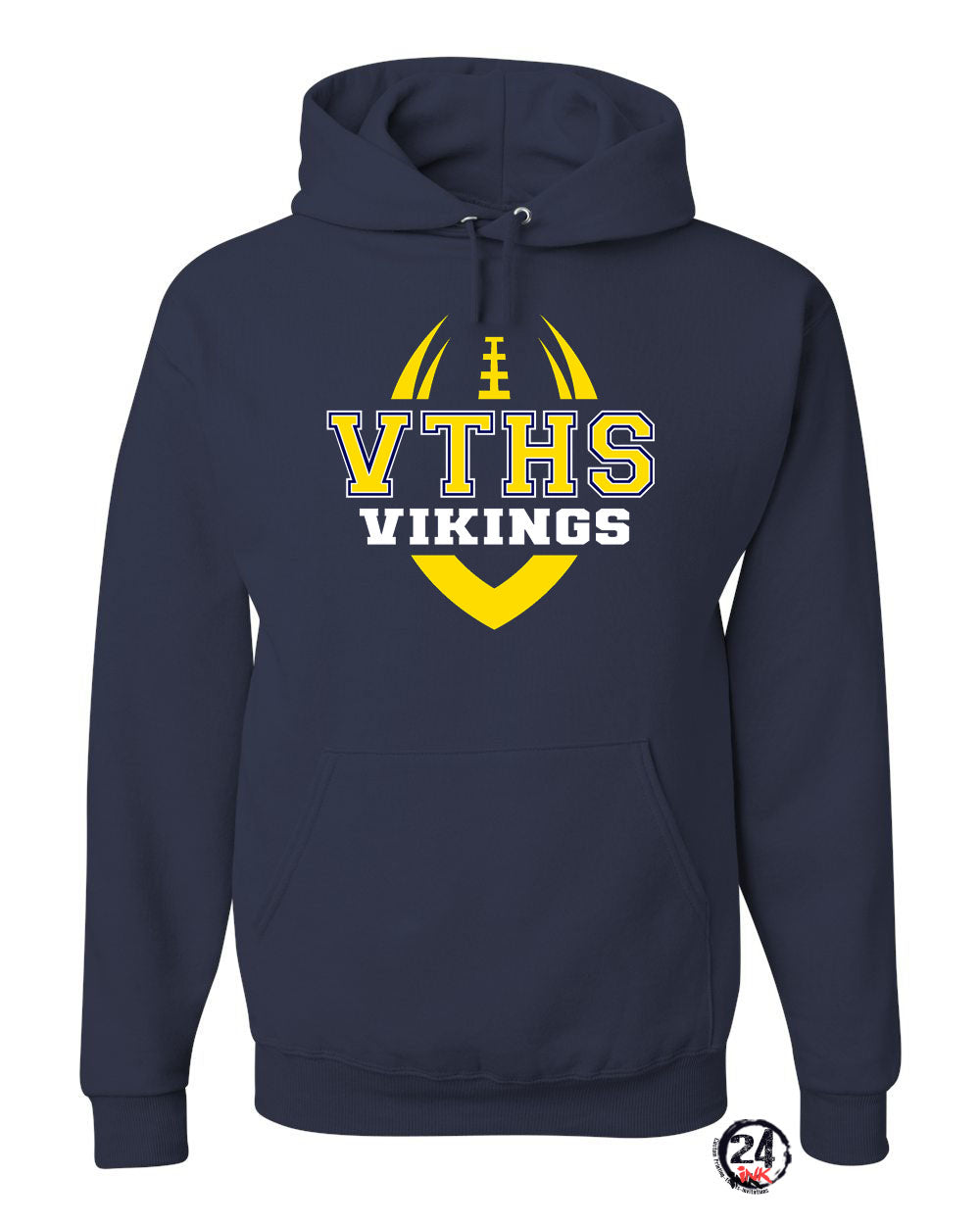 Vernon Football Design 1 Hooded Sweatshirt