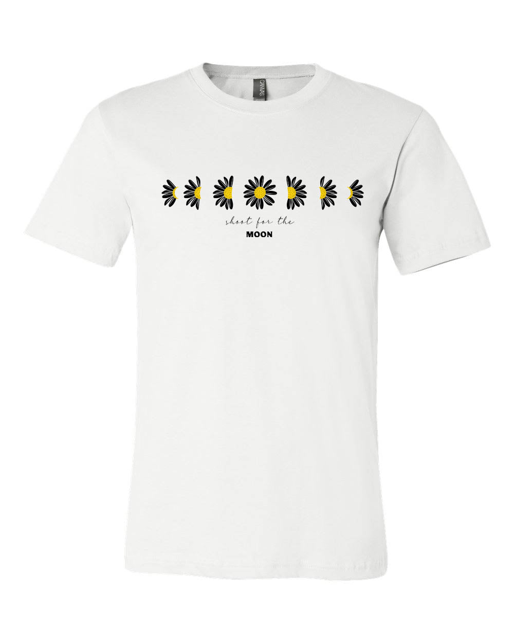 Reach for the moon Daisy Flowers T-Shirt