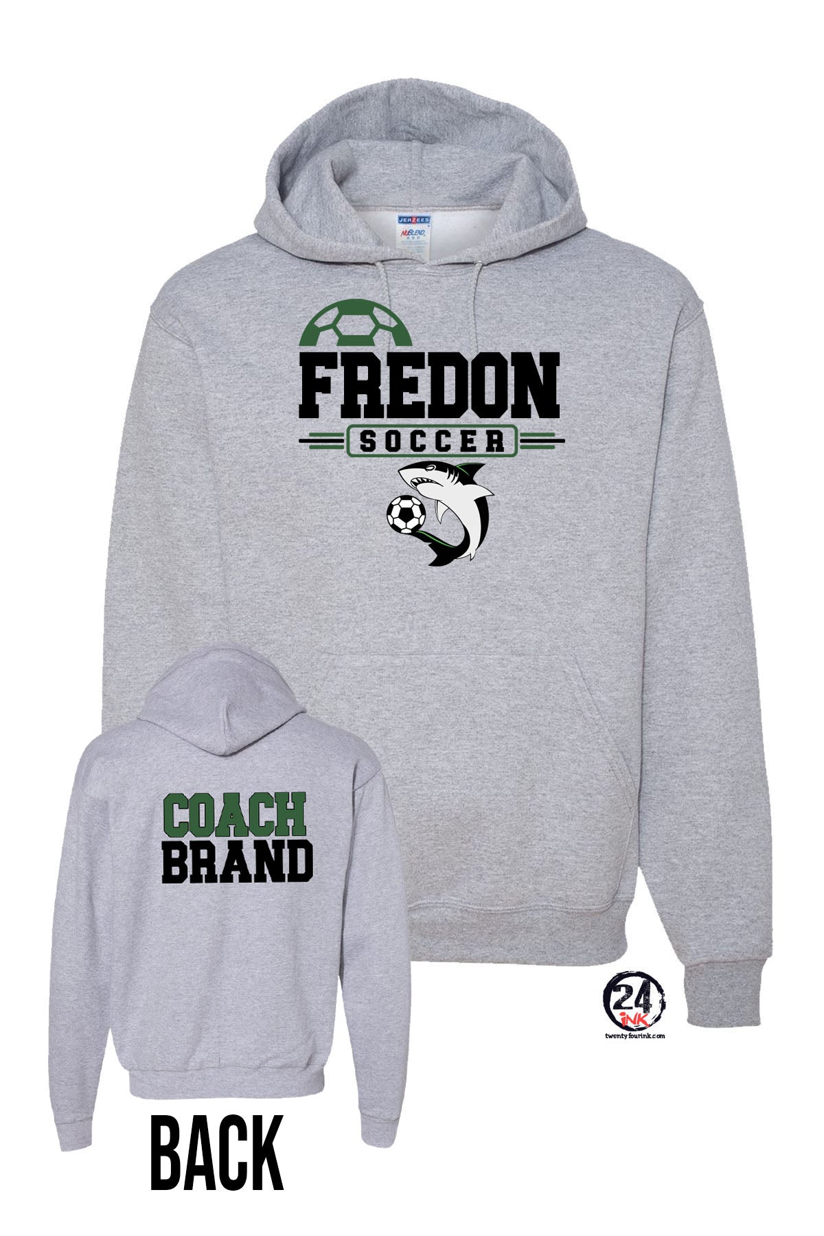Fredon Sharks Hooded Sweatshirt