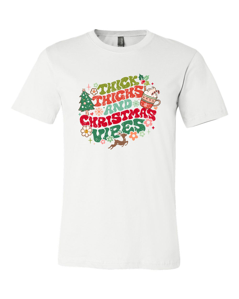Thick Thighs Christmas T-Shirt
