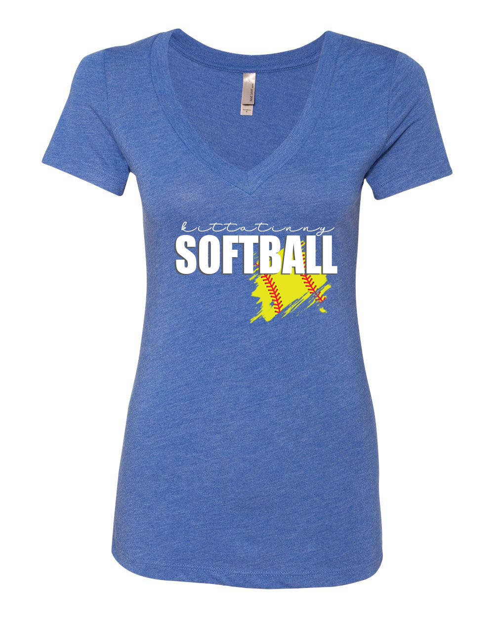 Kittatinny Softball V-neck T-Shirt