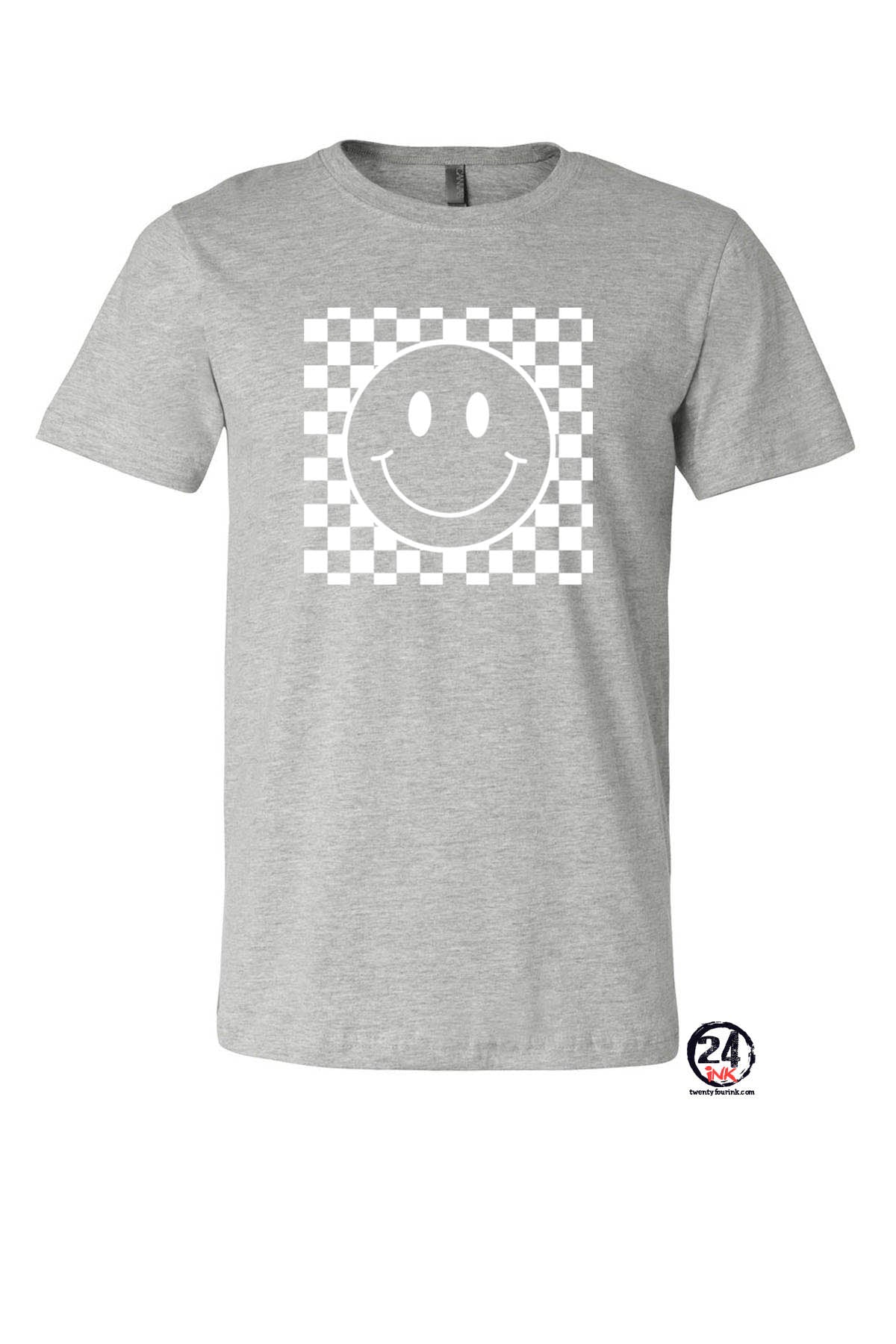 Checkered Smile T-Shirt