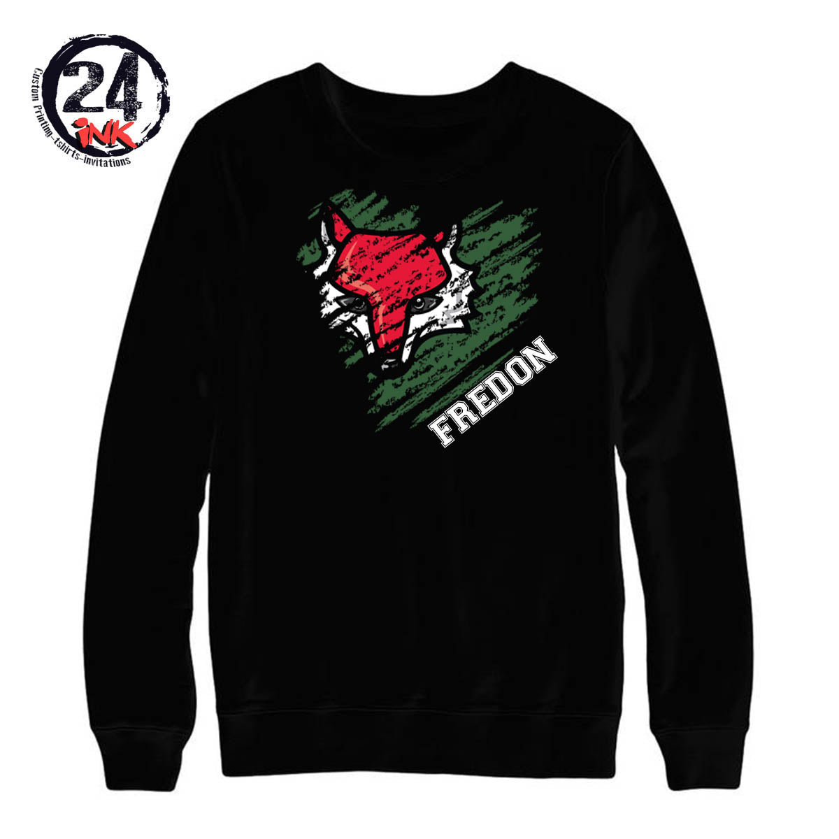 Fredon Heart non hooded sweatshirt