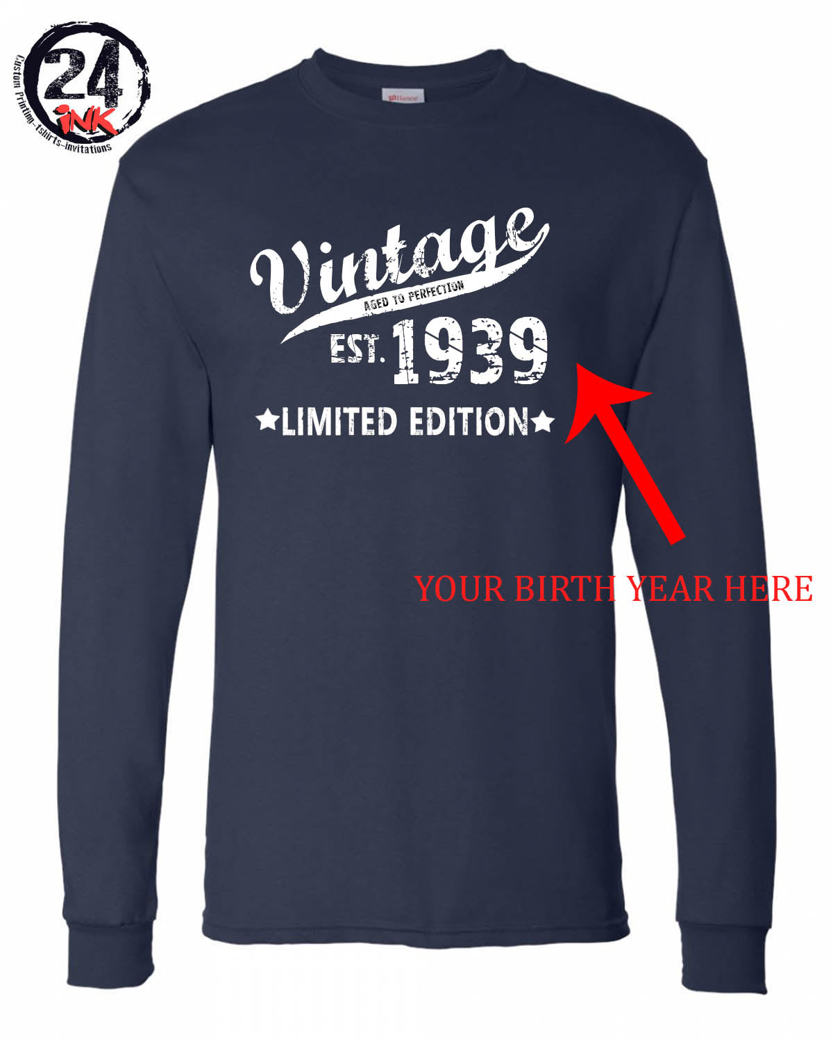 Vintage, Limited Edition Birthday Shirt