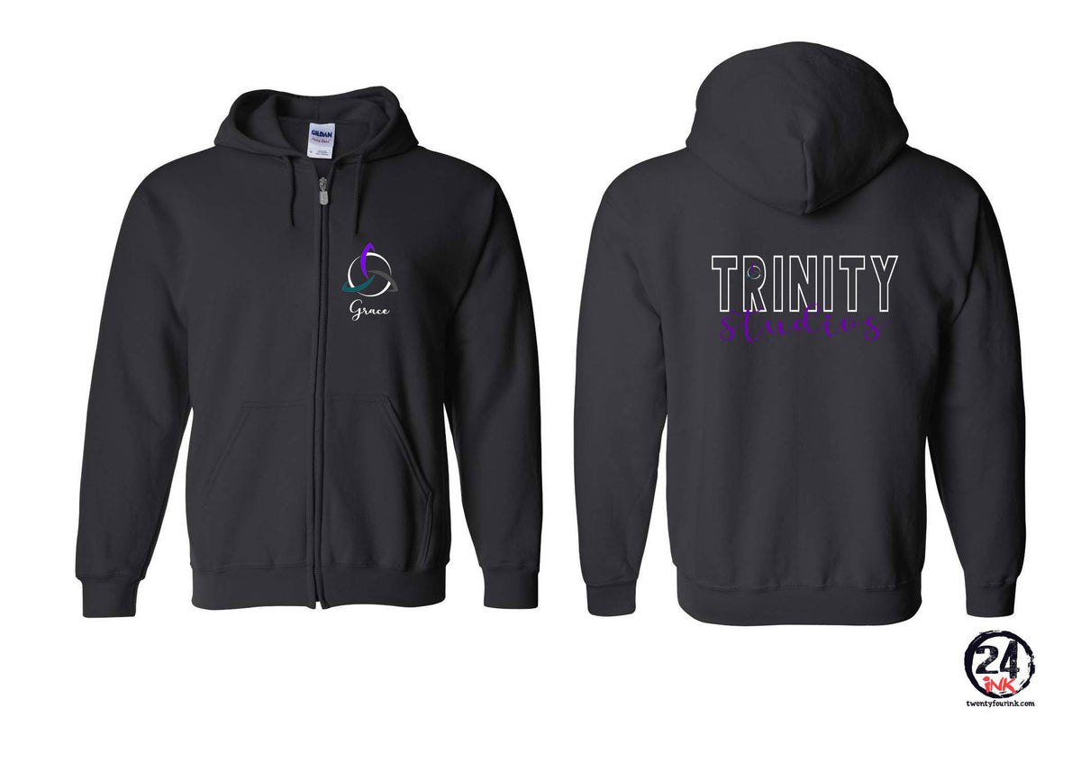 Trinity design 4 Zip up Sweatshirt