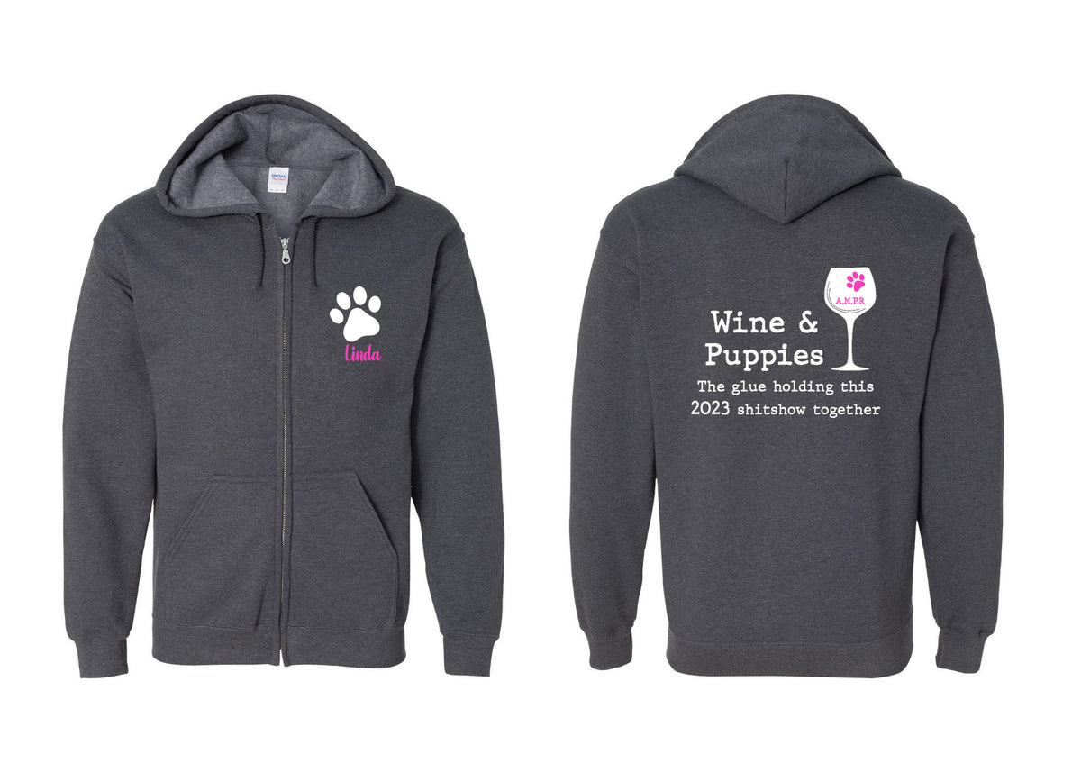 AMPR design 4 Zip up Sweatshirt