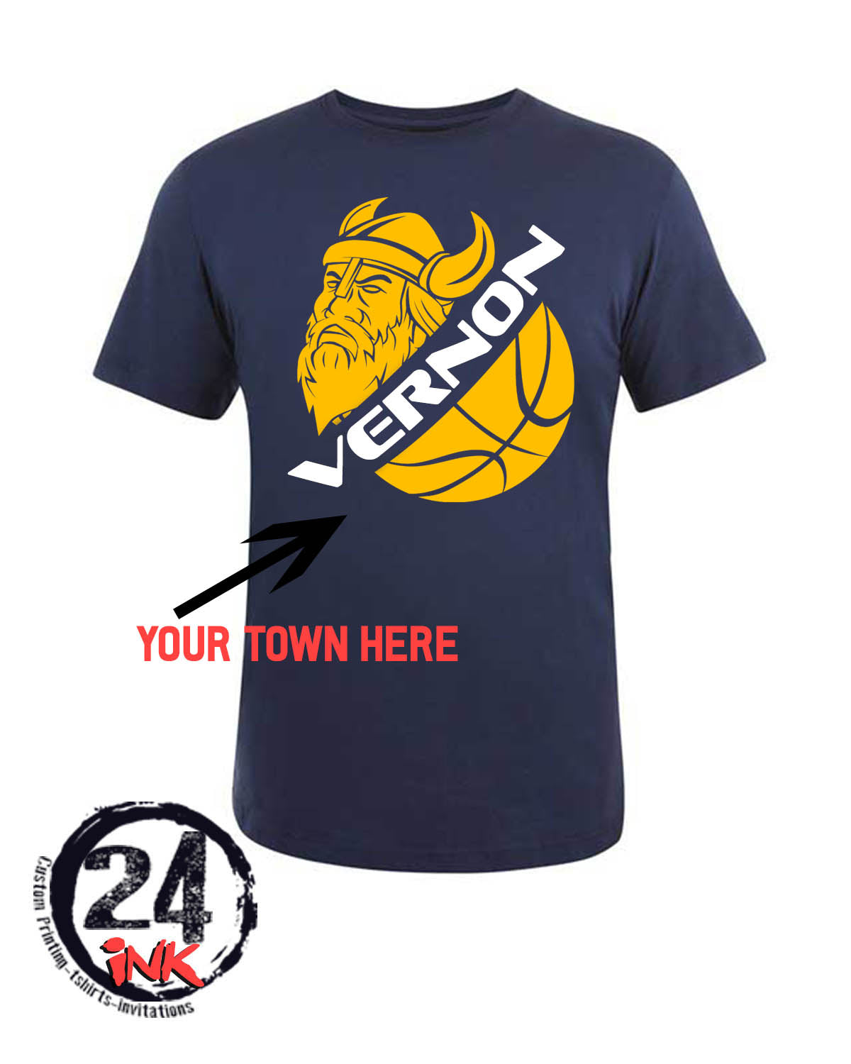 Vikings Basketball Shirt