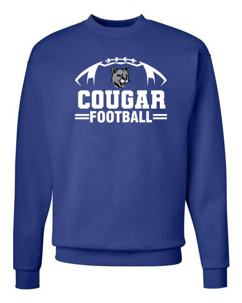 Cougars Football non hooded sweatshirt