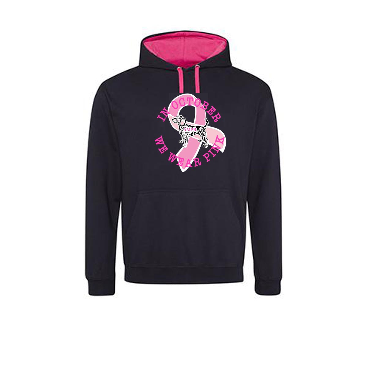 Ampr In October we wear Pink Hooded Sweatshirt