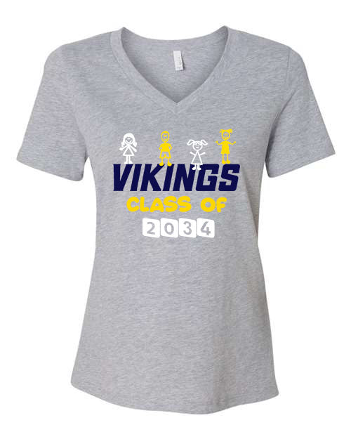 Vernon People V-neck T-shirt