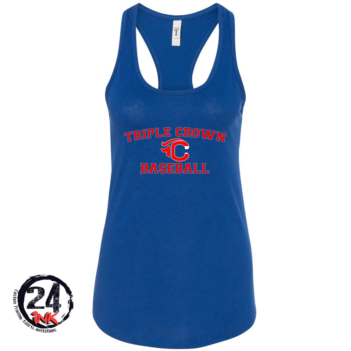 Triple Crown Racerback Tank Top