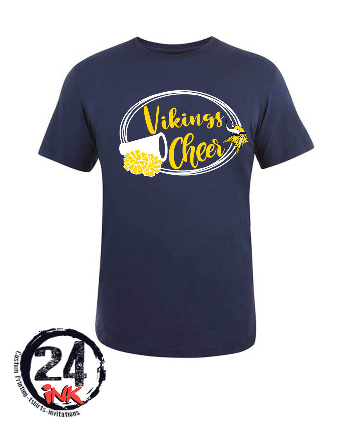 Vikings megaphone T-shirt