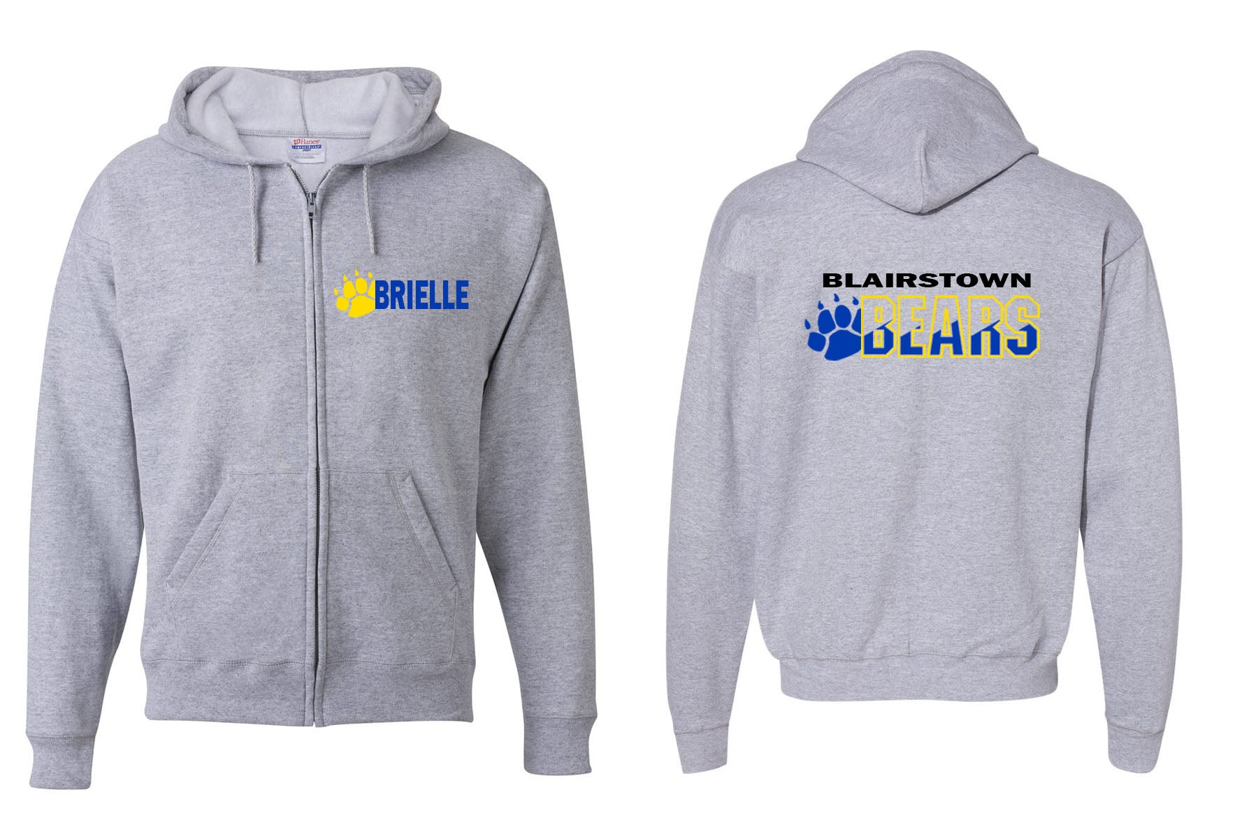 Bears design 1 Zip up Sweatshirt