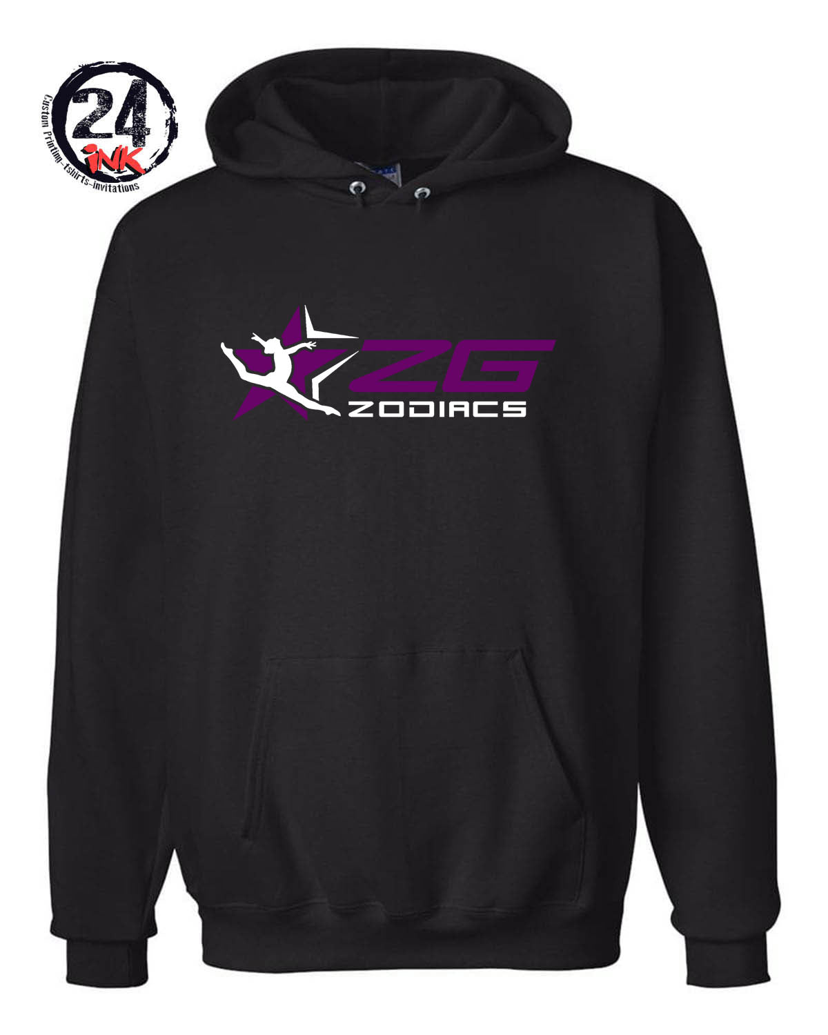 Zodiac logo Hooded Sweatshirt