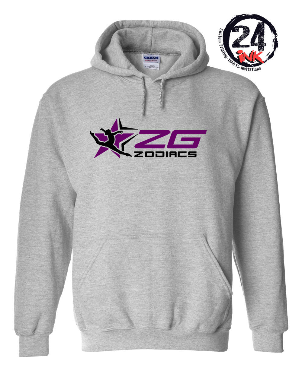 Zodiac logo Hooded Sweatshirt