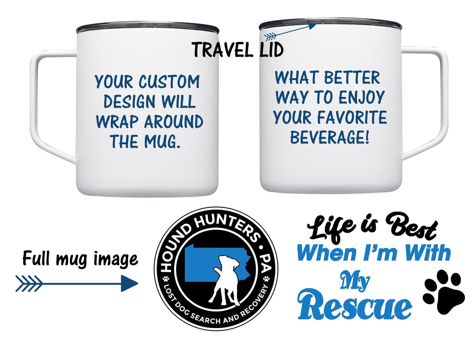 Hound Hunters Travel Mug
