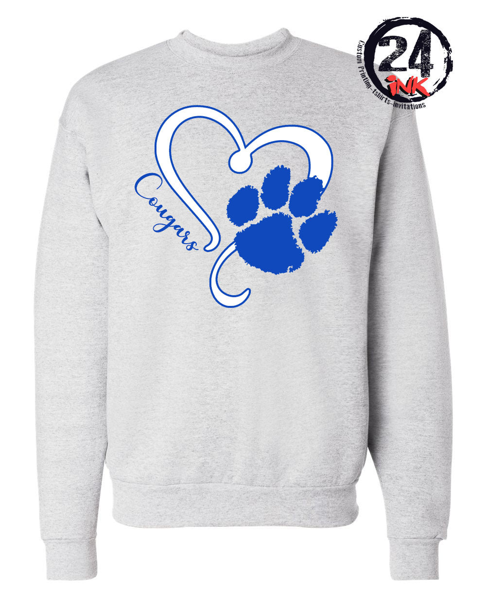 Stillwater School Design 10 non hooded sweatshirt