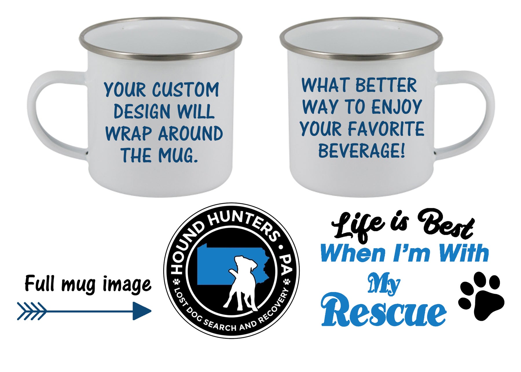 Hound Hunters Camper Mug