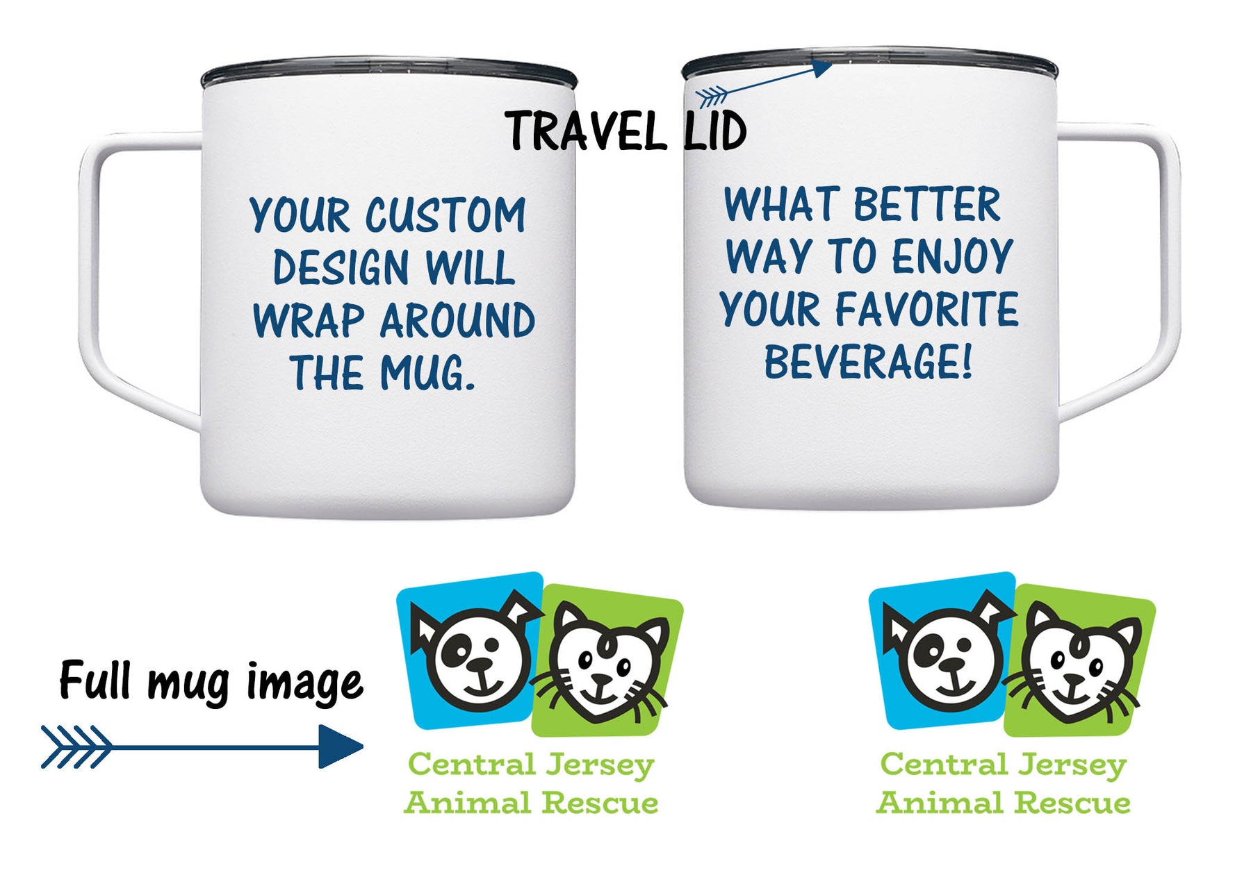 Central Jersey Animal Rescue Mug