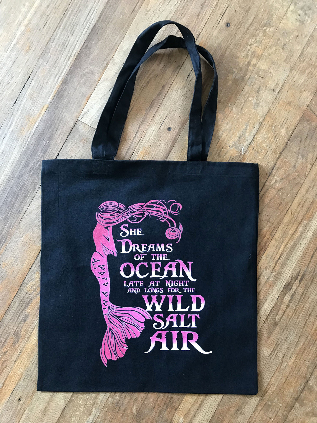 Mermaid tote bag
