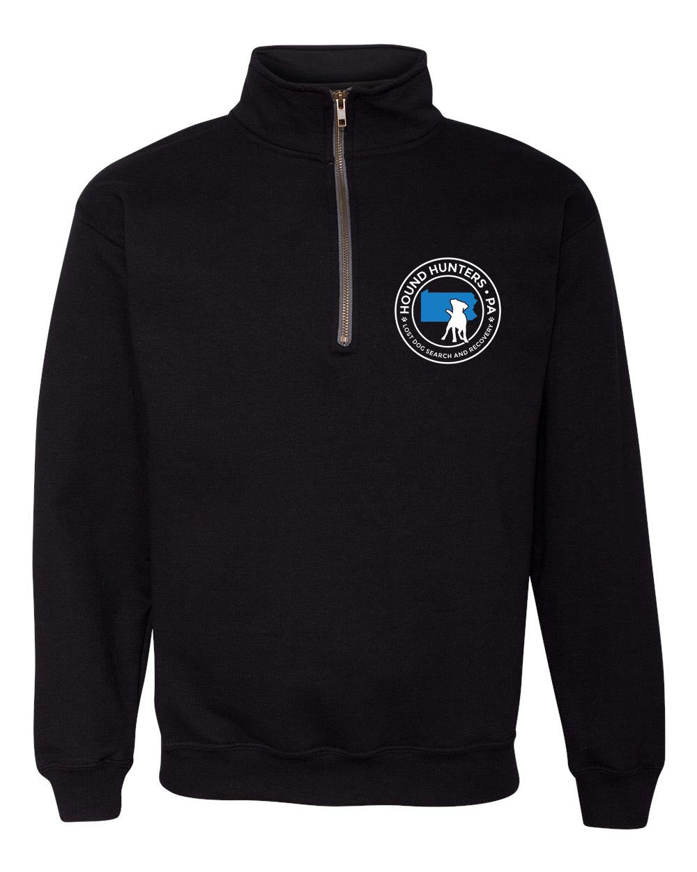Hound Hunters Half Zip Up sweatshirt