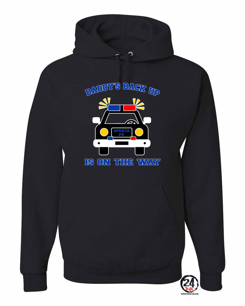 Sparta Police Department Design 1 Hooded Sweatshirt