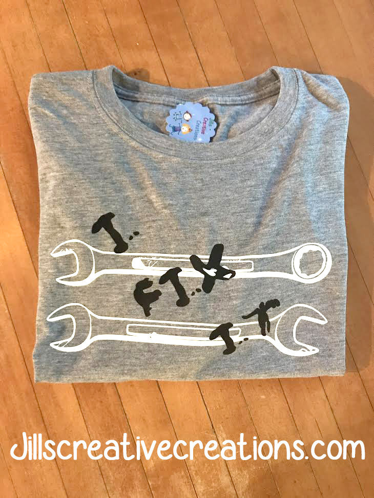 Father and son T-Shirt Set, I break it, I fix it