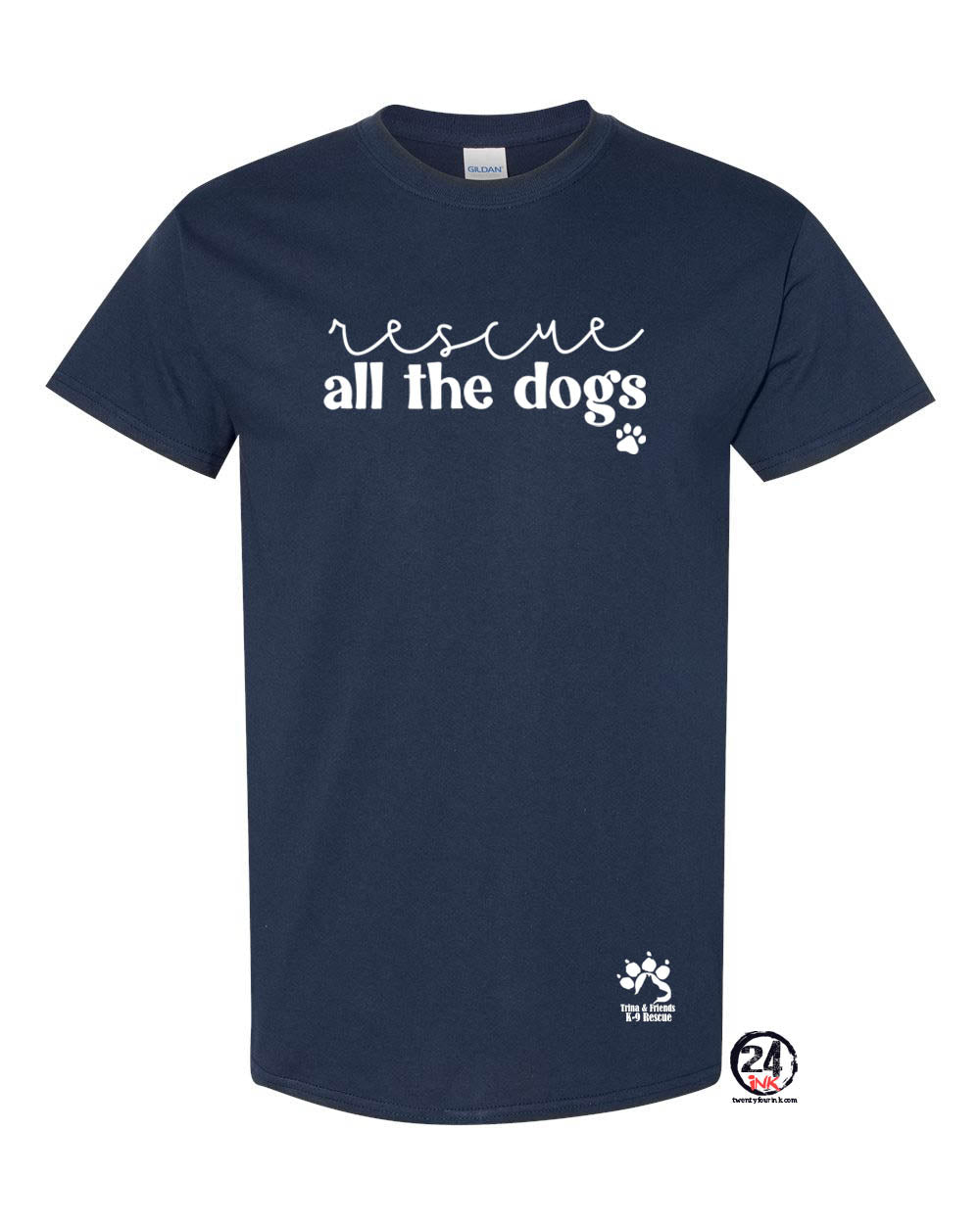 Rescue all the dogs t-Shirt